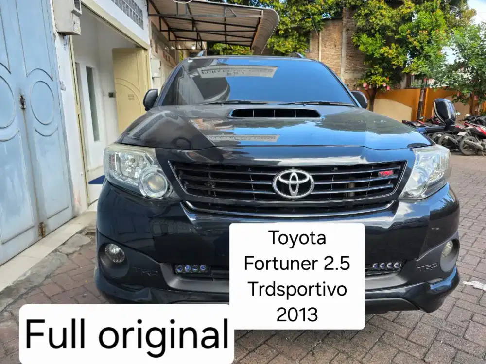 Toyota Fortuner 2.5 G Trdsportivo 2013