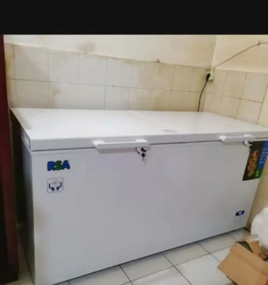 Freezer box 2 pintu. RSA