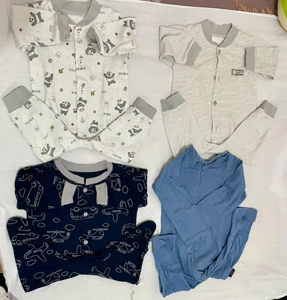 Preloved baju tidur bayi size L