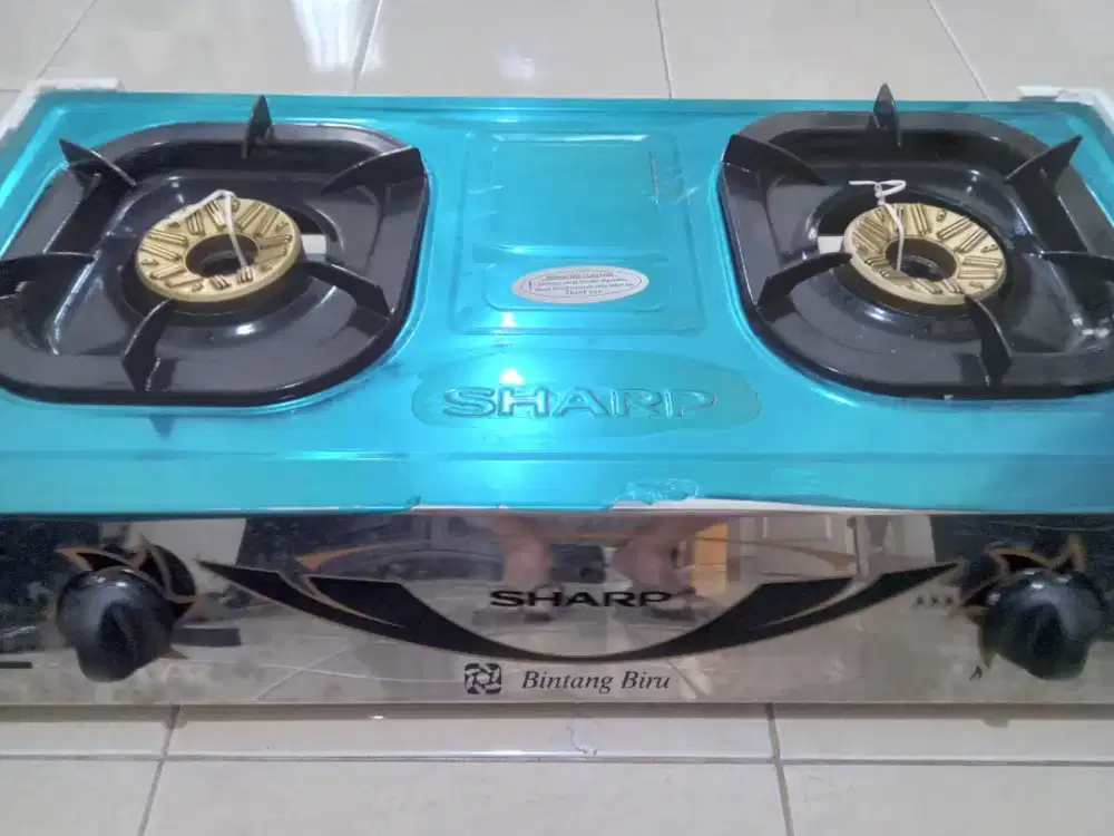 Kompor gas 2 tungku merk SHARP