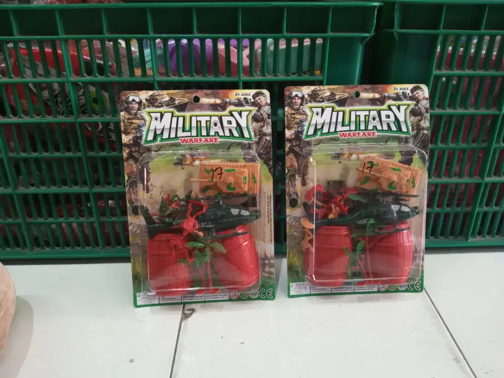 Mainan anak military tentara set