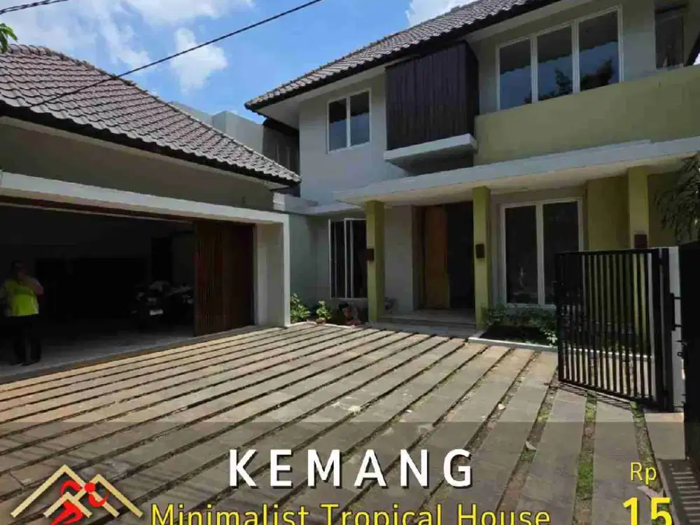 DIJUAL RUMAH MINIMALIS TROPICAL DI KEMANG JAKARTA SELATAN