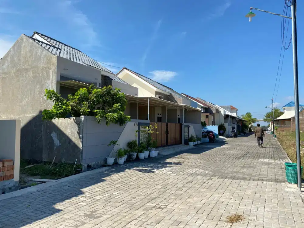 rumah miniamlis lokasi gatak sukoharjo harga sudah All in