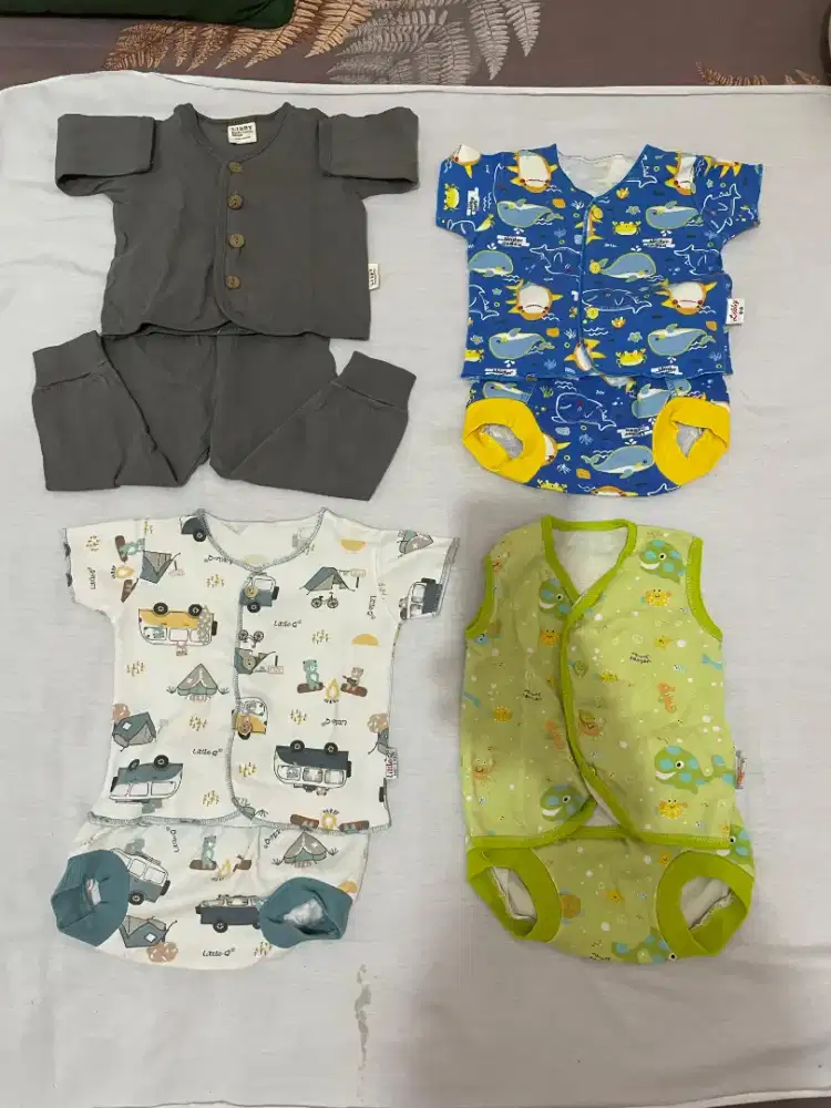 Preloved baju rumah bayi NB