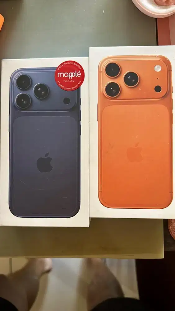 Iphone 17 pro 256Gb resmi orange