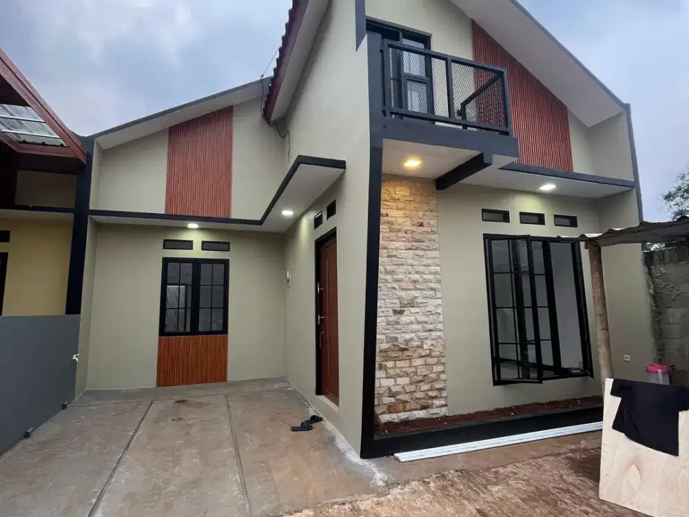 Dijual rumah kpr mewah siap huni ada mezzanine nya