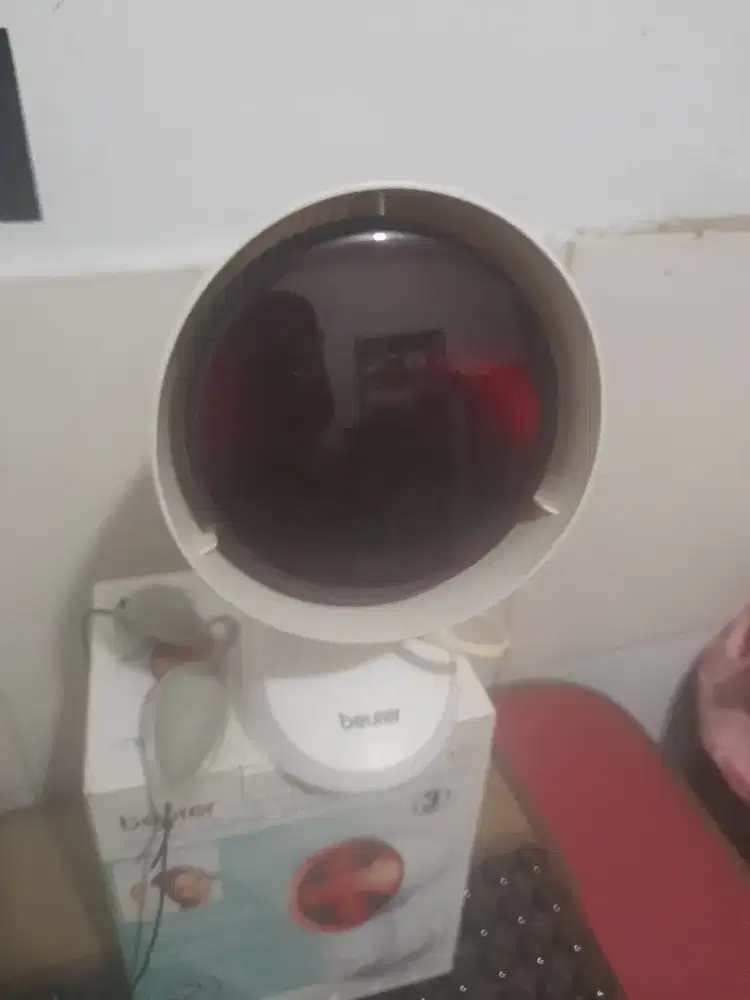 Lampu terapi sinar infra merah merk Beurer Philips made in Germany