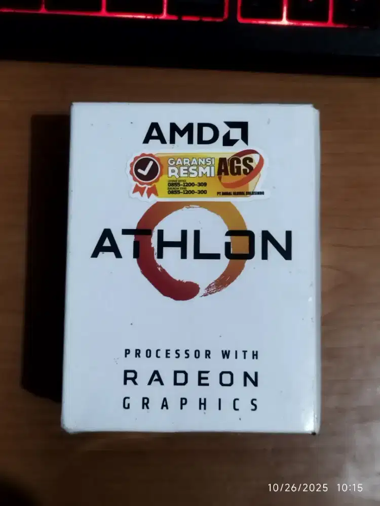 Processor AMD Athlon 3000G Second
