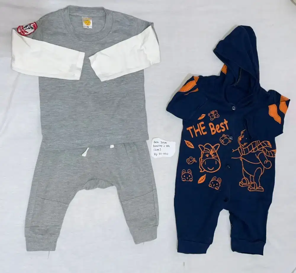 Preloved baju jalan bayi (6m)