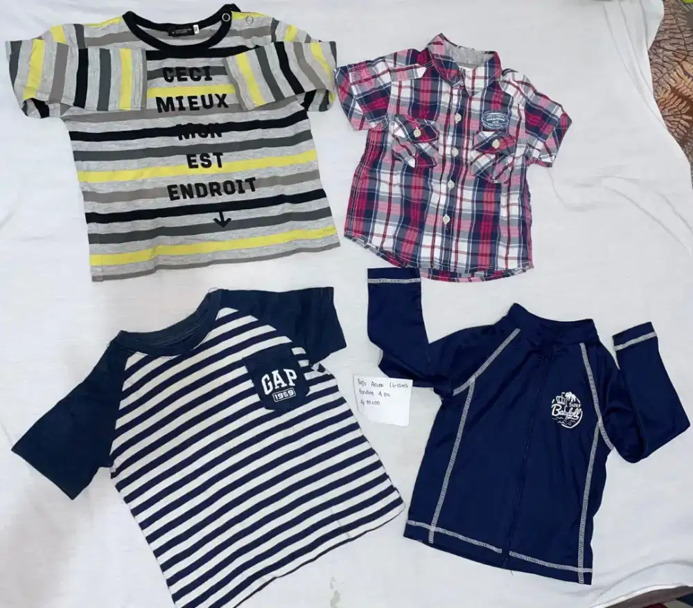 Preloved baju bayi (6-12m)
