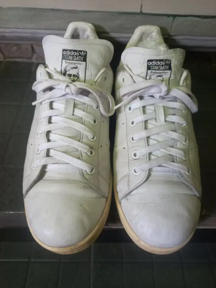Sepatu Adidas Stan Smith Kulit size 46