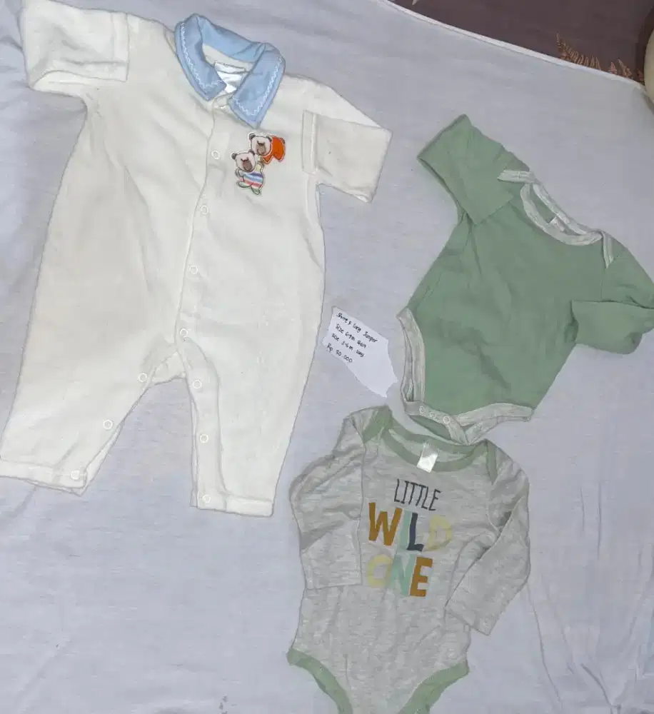 Preloved baju bayi jumper