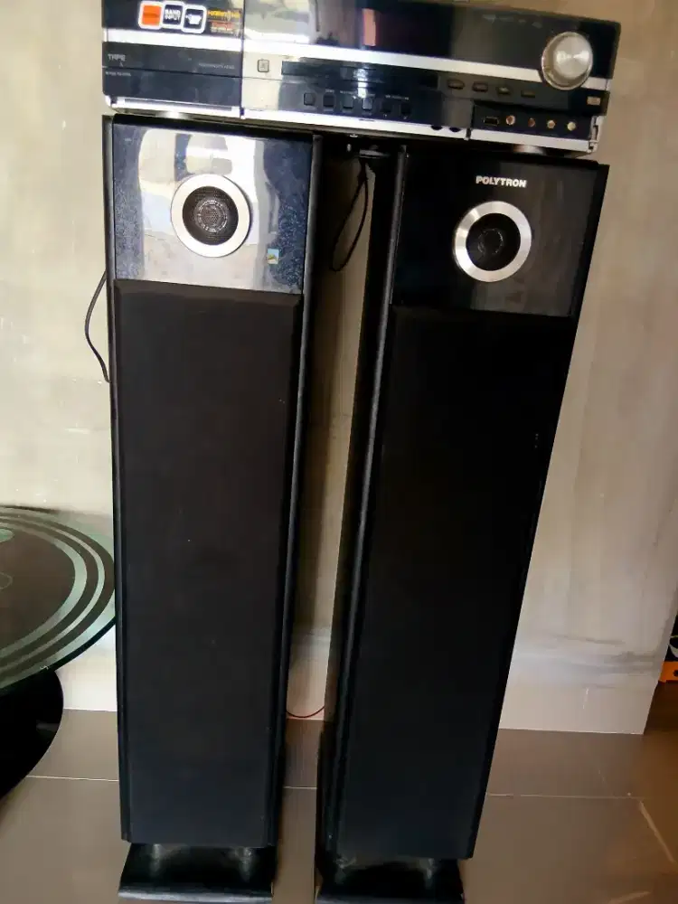 Dijual cepat lespaker & DVD satu set