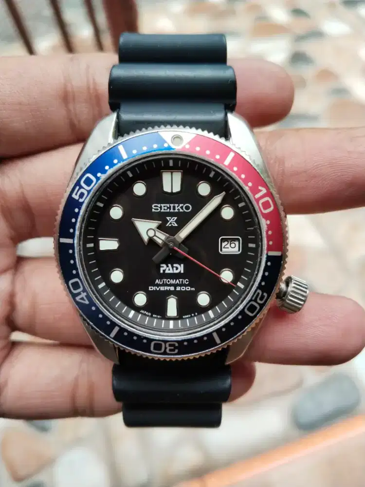 Seiko Prospex SPB087J1 Padi Pepsi Black Dial