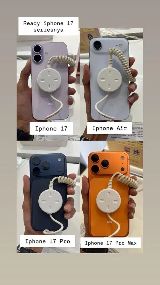 Sell iPhone 17 series BNIB