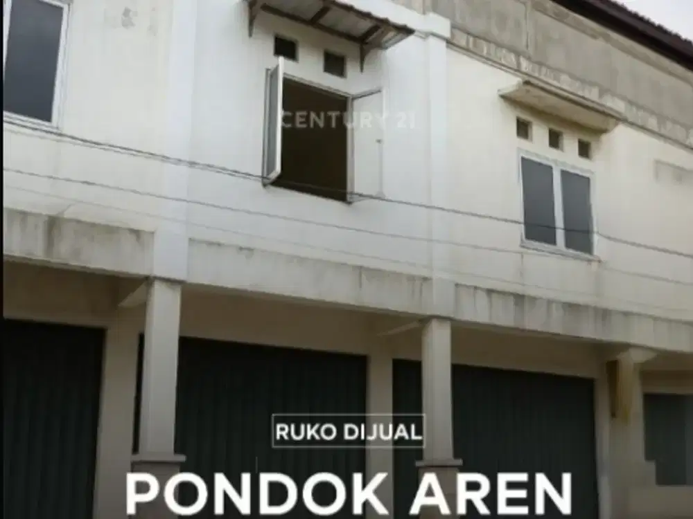 Dijual Murah Ruko di Area komersil Pondok Aren