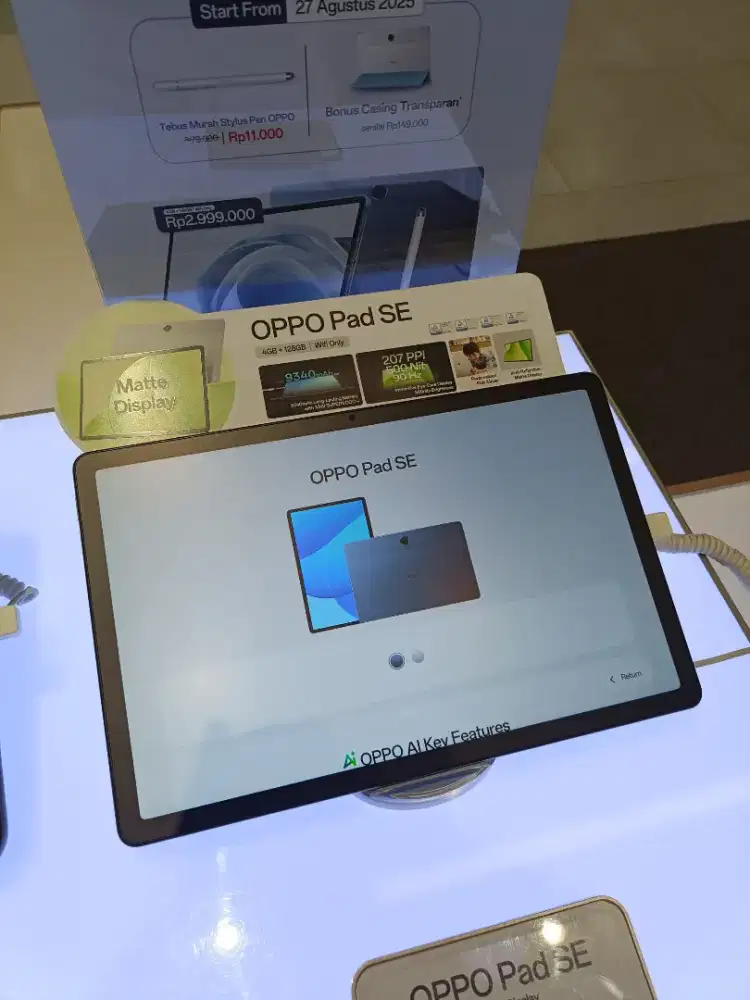 OPPO PAD SE NEW GARANSI RESMI