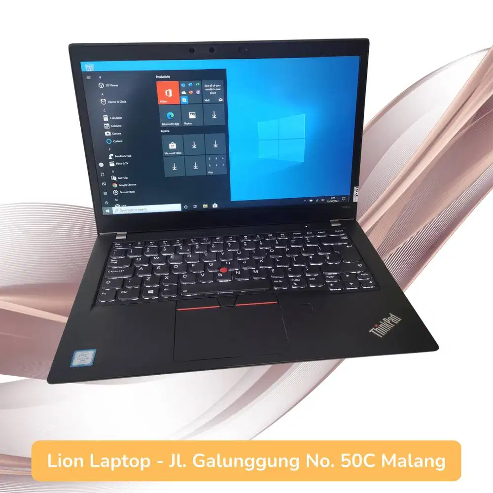 RAM 8GB Core i5 gen 8 Touchscreen Lenovo Thinkpad T480s SLIM [26|10]