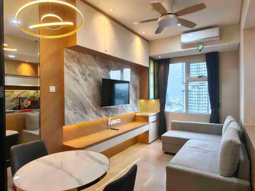 Disewakan Apartemen Podomoro Tower Lexington tipe 1 BR ukuran 41 m2 Delipark Medan