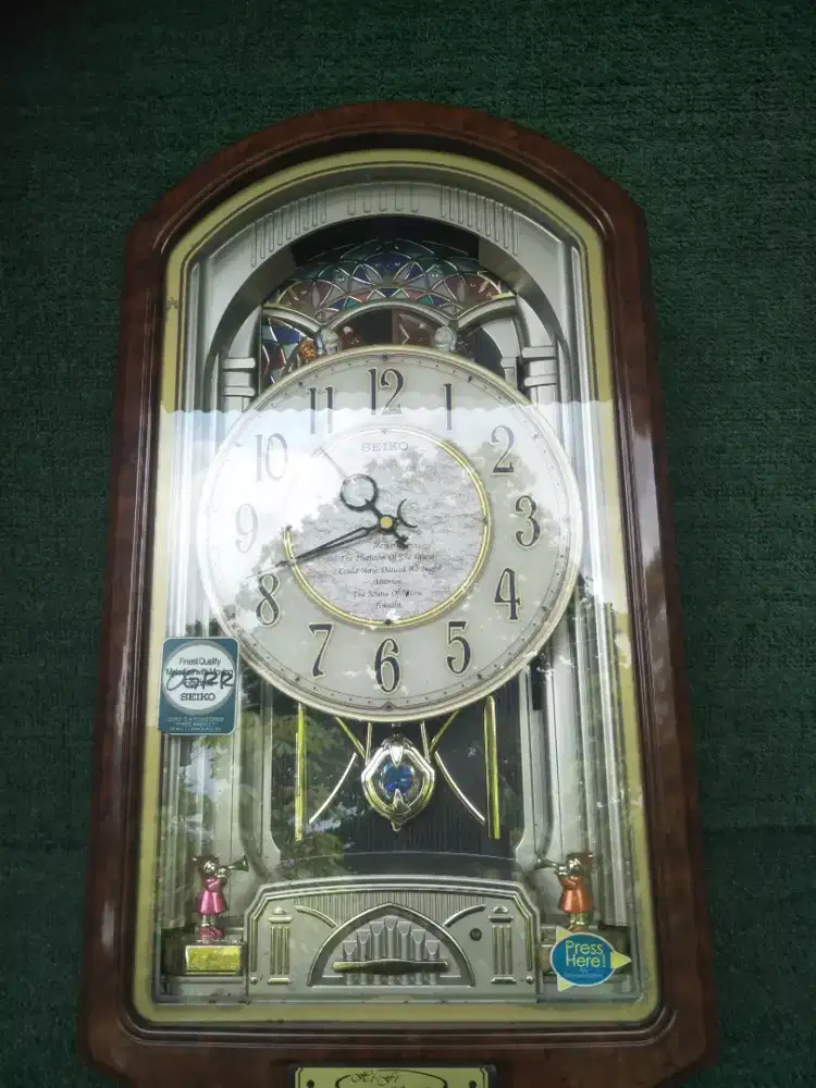 SeikoJam melody antik lawas jual apa ada nya