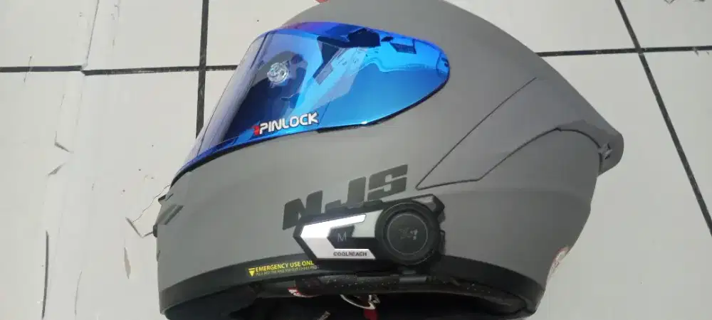 NJS PLUS BLUETOOTH HELMET