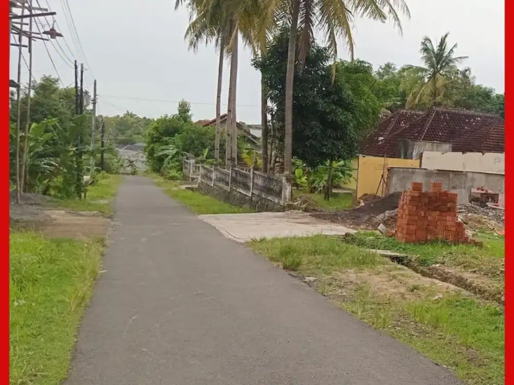 Tanah Jogja 5 Menit Kampus Mercubuana Gamping Siap AJB Notaris