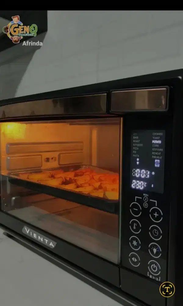 Oven VIENTA di jual MURAH segera