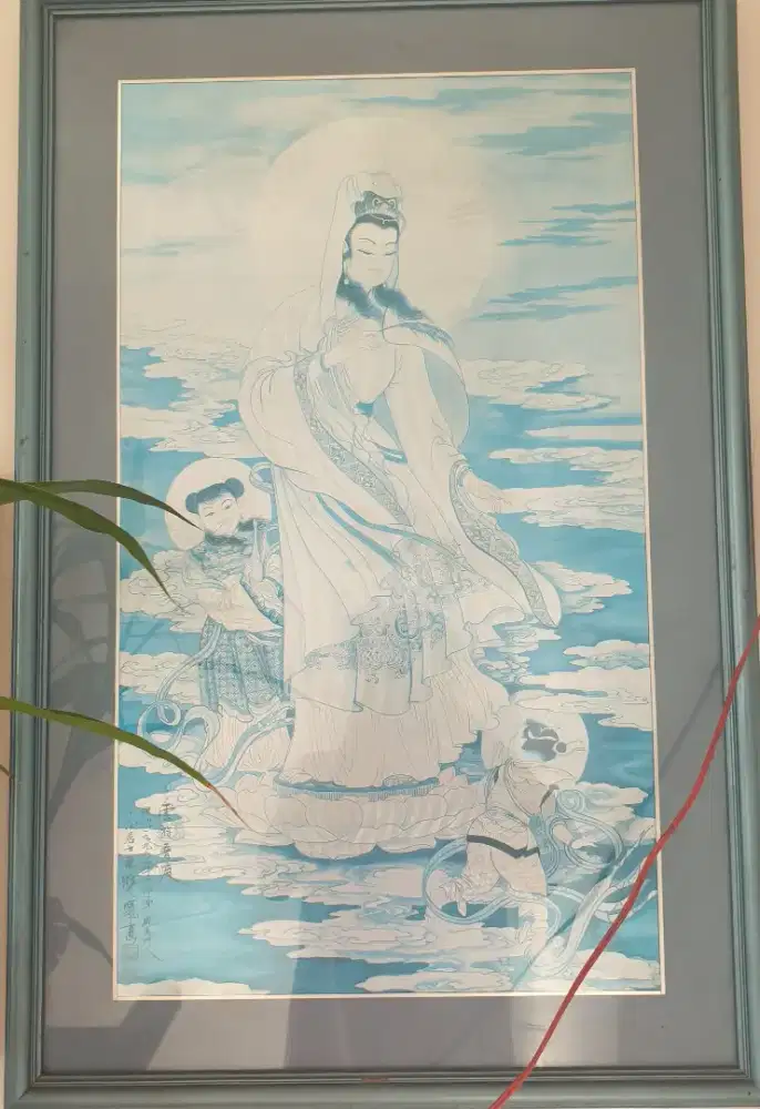 Lukisan Mewah Dewi Kwan Im