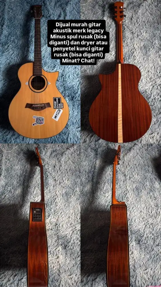Gitar akustik merk legacy