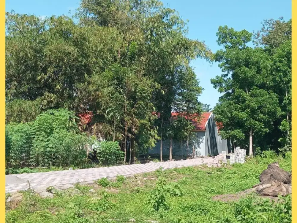 Tanah Jogja Kost 1km Dari Kampus UII Kaliurang SHM Pekarangan