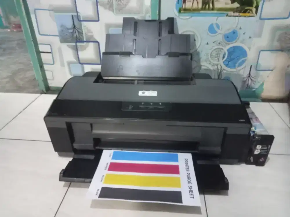 Printer Epson L1300 print only A3 A4 normal tinggal pakai saja