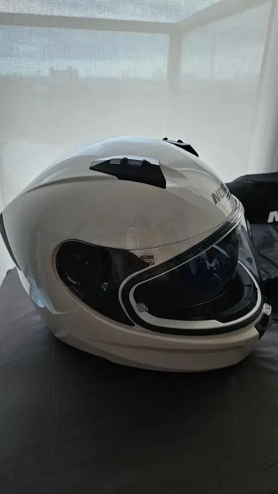 Dijual Nolan N60.6 special pure white 015 full face