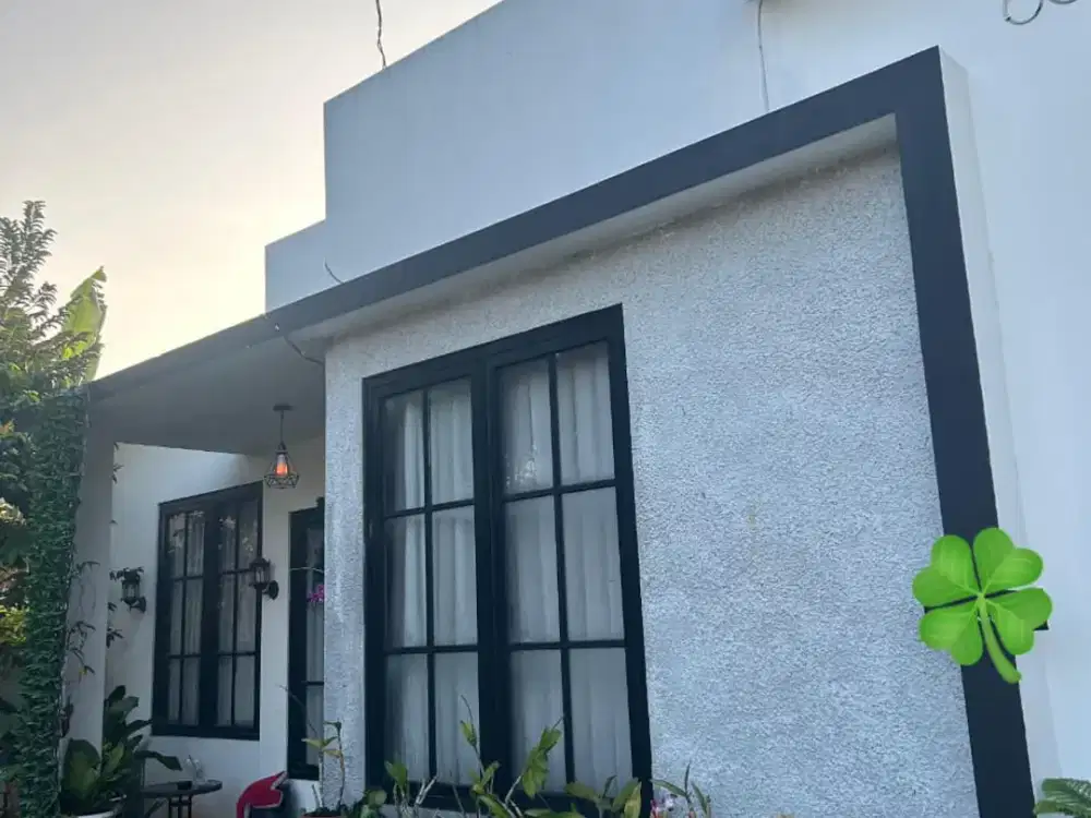 Rumah Cantik Aestetik Modern Minimalis dalam cluster maheswara home Jatimurni Pondok Melati