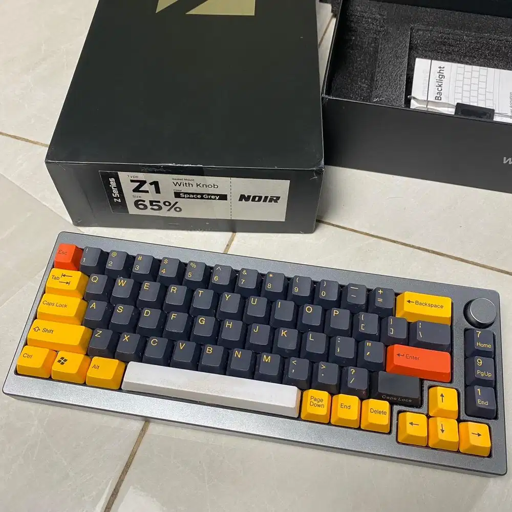 Keyboard noir z 1 fullset no minus