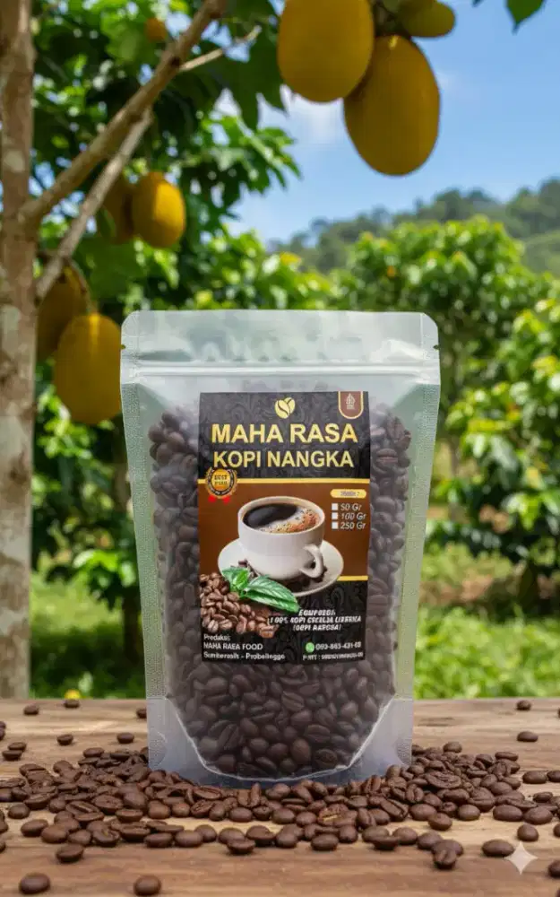 Biji Kopi Roasting Excelsa Liberica (Nangka)