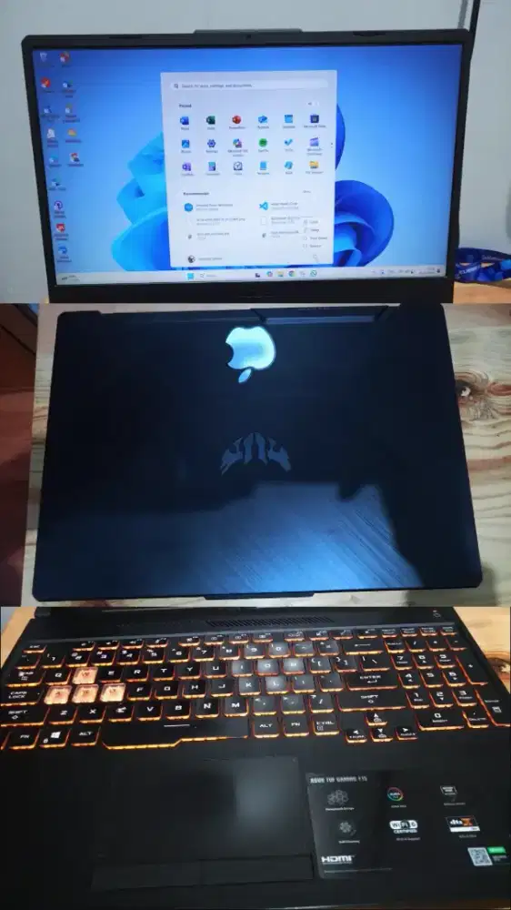 Leptop Tuf Gaming F15