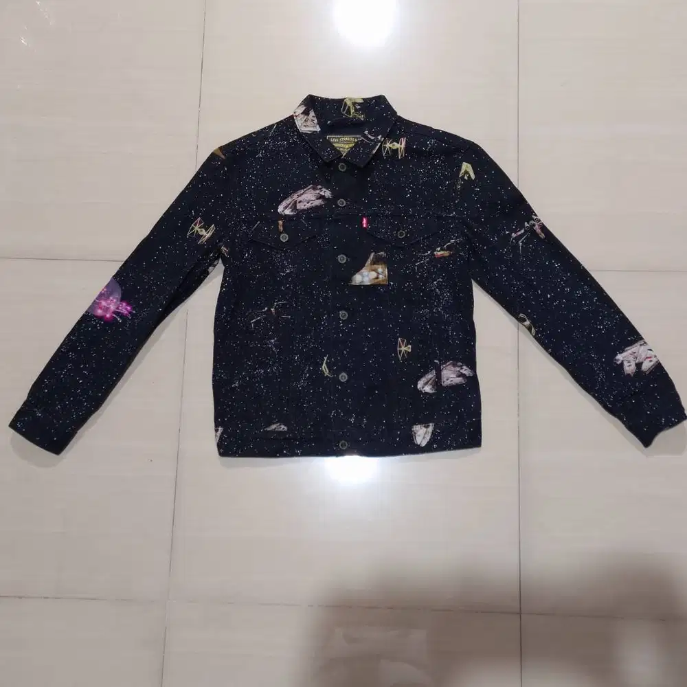 Levi's Levis X Star Wars Jeans Denim Jacket Pants 501 Jaket