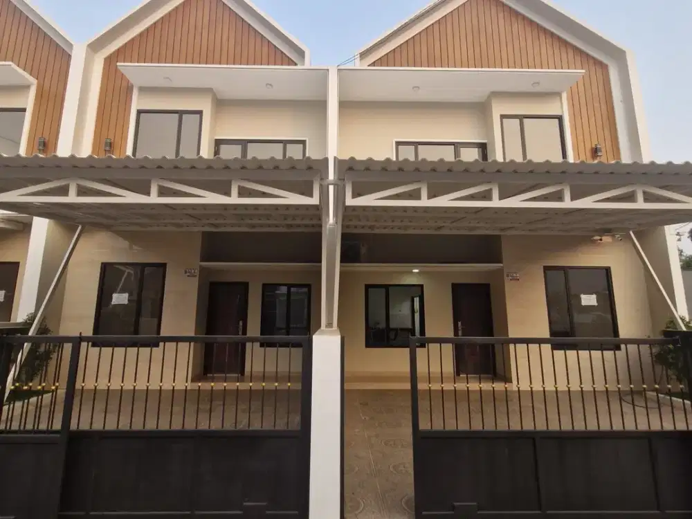 Dijual Cepat Rumah Ready Free Pagar dan Kanopi Dekat Tol Jatiasih