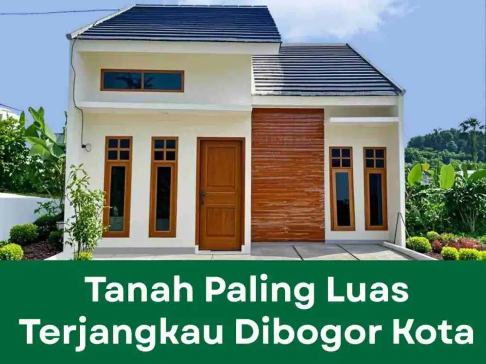 Yakin Skip Rumah Termurah Kota Bogor Ini ? Tinggal 2 Unit Lagi lho