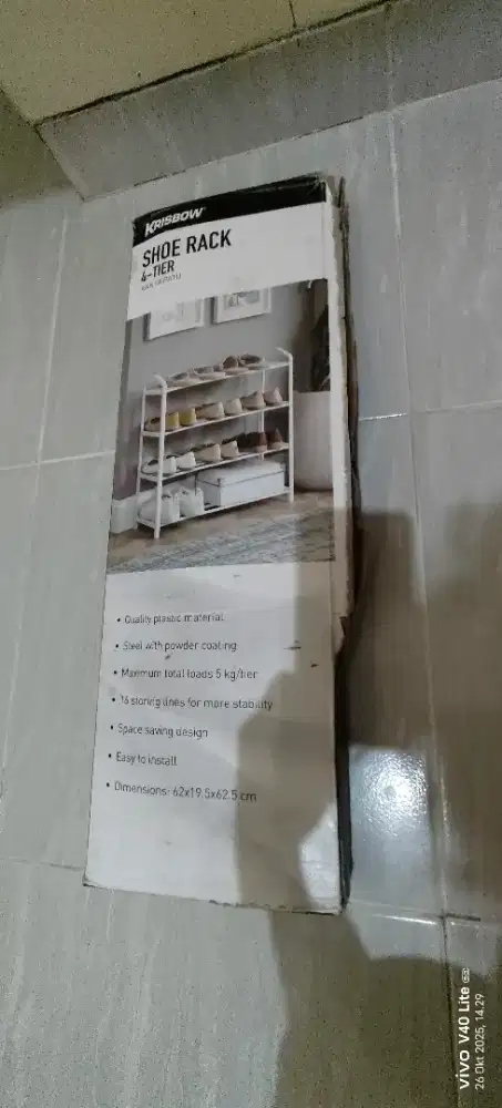 Rak Sepatu 4tingkat merek Az.Ko
