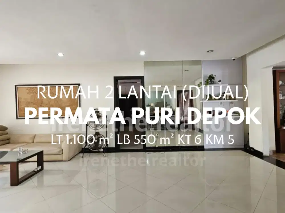 Dijual Rumah 2 Lantai di Depok