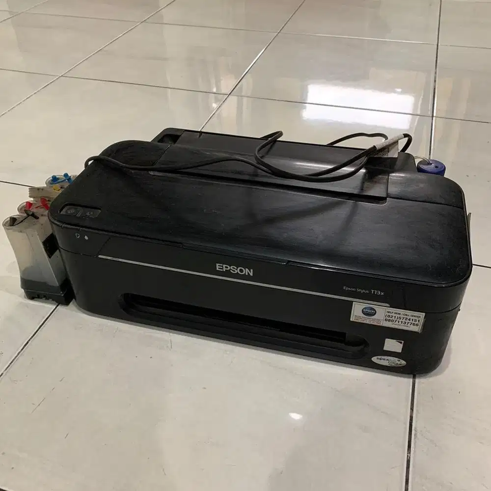 Printer Epson Stylus T13x Hitam Second Murah, Printer Murah Bekas