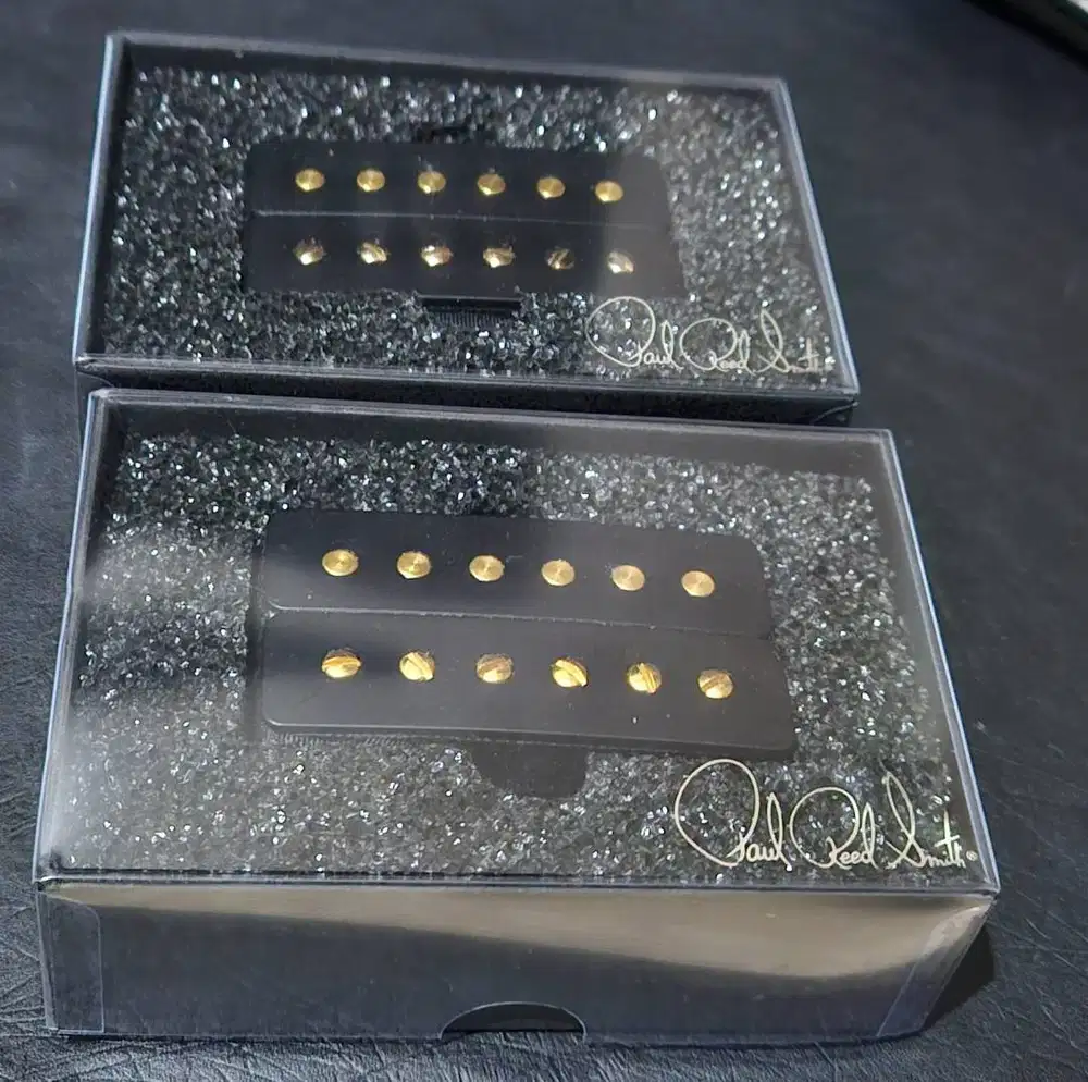 PICKUP GITAR PRS USA 1 SET (VINTAGE BASS & HFS TREBLE) GOLD POLEPIECES