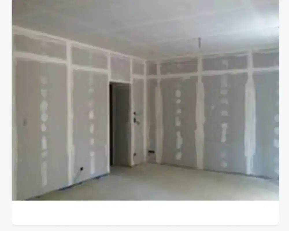 Partisi gypsum sekat ruang