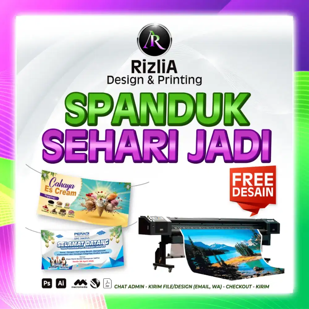 SPANDUK BANNER  BALIHO SEHARI JADI