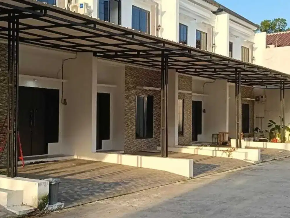 Rumah siap huni 2Lt, KPR tanpa DP, dekat tol, bonus jutaan rupiah