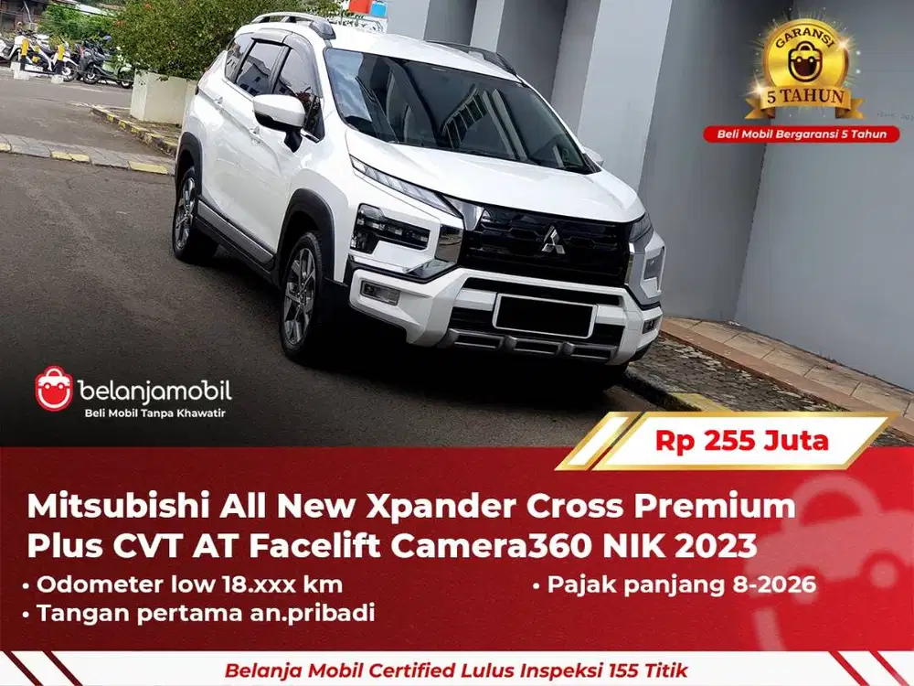 [GARANSI 5TH] Mitsubishi Xpander Cross Premium Plus Facelift 2023/2024