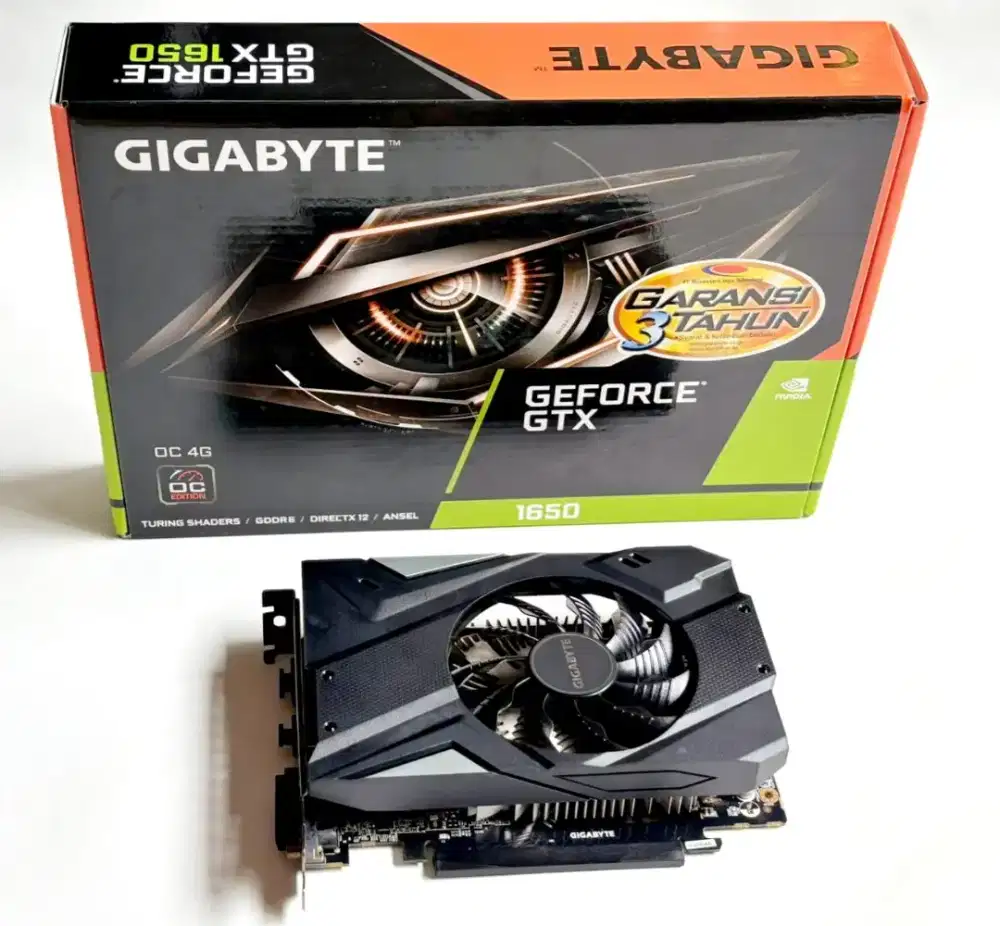 VGA Card Gigabyte Geforce GTX 1650 Bekas