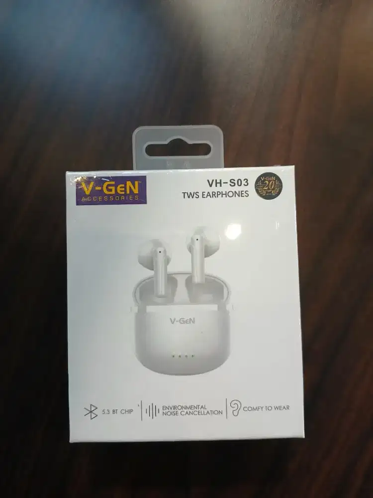 Earphone V-GeN TWS VH-S03 Wireless ENC Type C Bluetooth Handsfree VGEN
