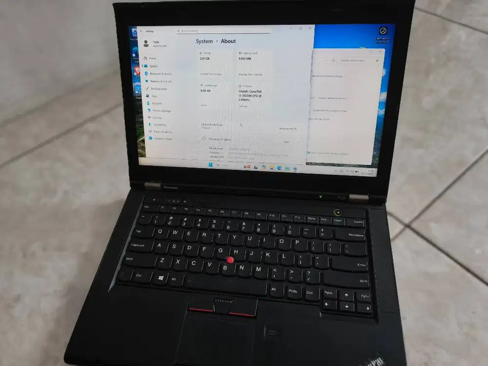 Laptop Lenovo Thinkpad T430 (Windows 11)